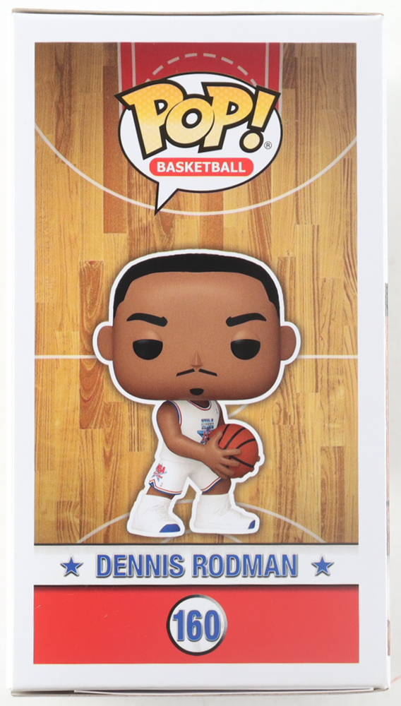Dennis Rodman Signed "NBA All-Star" #160 Funko Pop! Vinyl Figure (Schwartz) at PristineAuction.com Dennis Rodman Signed "NBA All-Star" #160 Funko Pop! Vinyl Figure (Schwartz) at PristineAuction.com