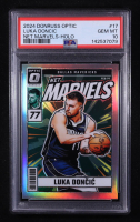 Luka Doncic 2024-25 Panini Donruss Optic Net Marvels Holo #17 (PSA 10) at PristineAuction.com