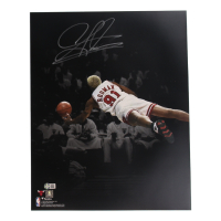 Dennis Rodman Signed Bulls 16x20 Photo (Schwartz) at PristineAuction.com