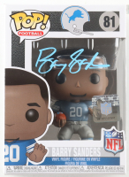 Barry Sanders Signed Lions #81 Funko Pop! Vinyl Figure (Schwartz) at PristineAuction.com