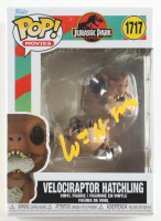 William H. Macy Signed "Jurassic Park" #1717 Velociraptor Hatchling Funko Pop! Vinyl Figure (ACOA) at PristineAuction.com