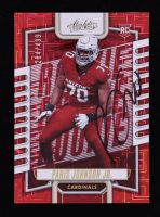 Paris Johnson Jr. Signed 2023 Absolute Red Squares #147 #284/499 RC (JSA) at PristineAuction.com