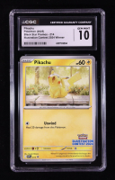 Pikachu 2025 Pokemon Scarlet & Violet Promos #214 (CGC 10) at PristineAuction.com