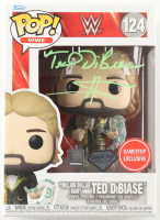 Ted DiBiase Signed "WWE" #124 "Million Dollar Man" Ted DiBiase Funko Pop! Vinyl Figure (Schwartz) at PristineAuction.com