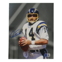 Dan Fouts Signed Chargers 8x10 Photo (Beckett) at PristineAuction.com