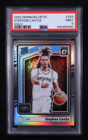 Stephon Castle 2024-25 Panini Donruss Holo RR #254 RC (PSA 9) at PristineAuction.com