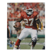 Larry Johnson Signed Chiefs 8x10 Photo (Beckett) at PristineAuction.com