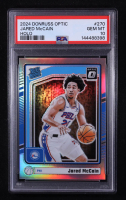 Jared McCain 2024 Panini Donruss Optic Holo RR #270 RC (PSA 10) at PristineAuction.com