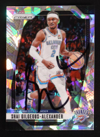 Shai Gilgeous-Alexander Signed 2024-25 Panini Prizm Prizms Ice #113 (PSA) at PristineAuction.com
