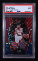 Jalen Green 2021 Panini Select Tri-Color Prizm #190 RC (PSA 9) at PristineAuction.com
