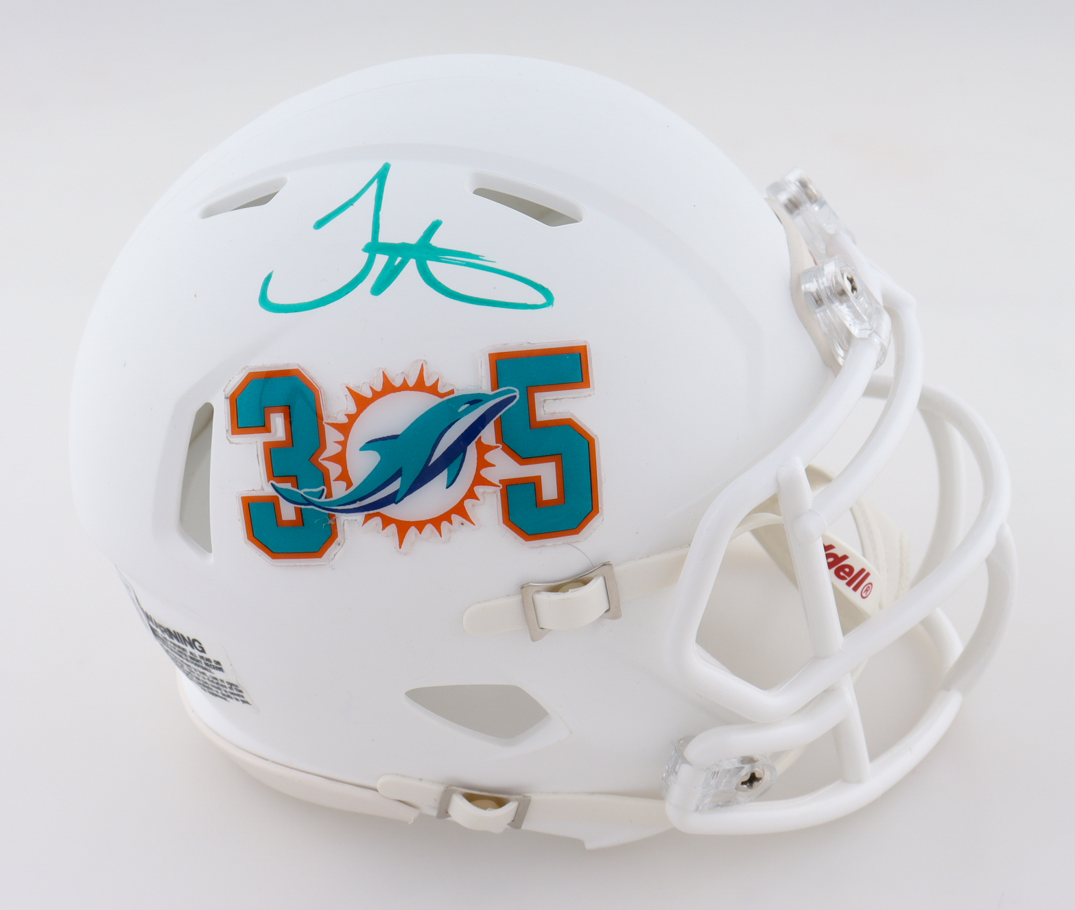 Tyreek Hill Signed Dolphins Speed Mini Helmet (Beckett) at PristineAuction.com Tyreek Hill Signed Dolphins Speed Mini Helmet (Beckett) at PristineAuction.com