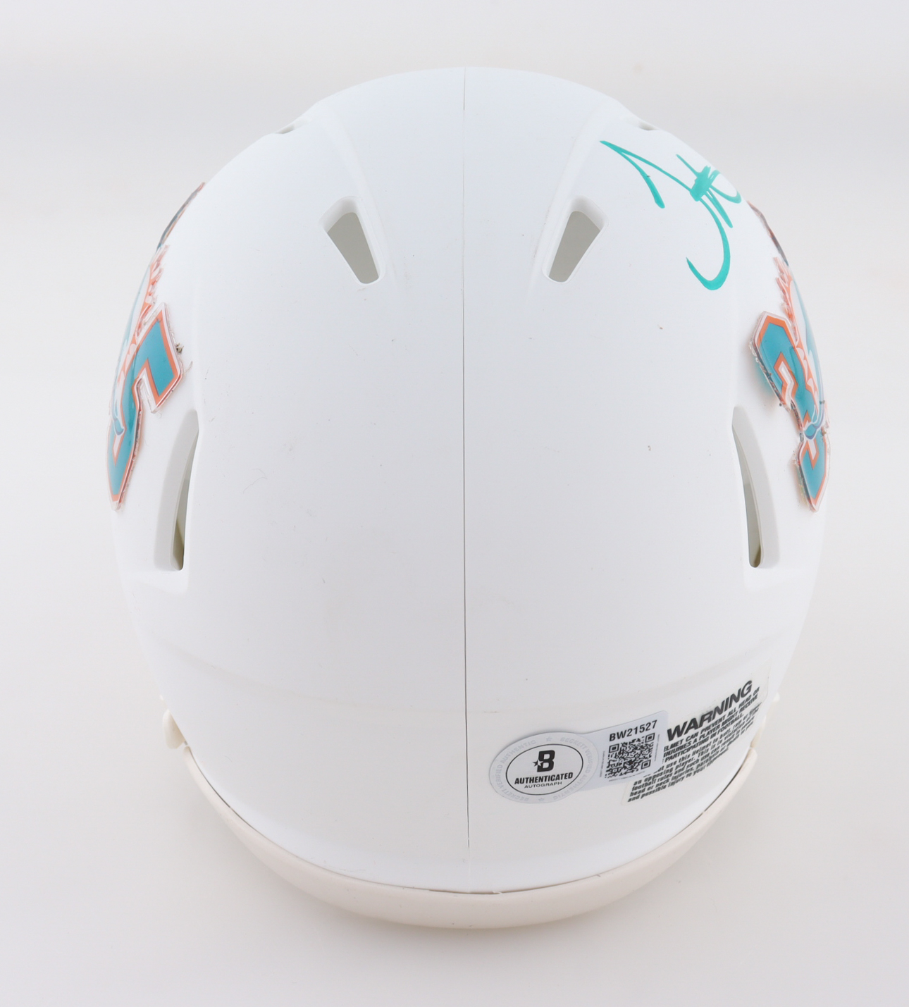 Tyreek Hill Signed Dolphins Speed Mini Helmet (Beckett) at PristineAuction.com Tyreek Hill Signed Dolphins Speed Mini Helmet (Beckett) at PristineAuction.com