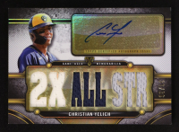 Christian Yelich 2024 Topps Triple Threads Autograph Relics #TTARCY2 #31/36 at PristineAuction.com