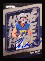 Puka Nacua Signed 2024 Panini Prizm Hype #3 (PSA) at PristineAuction.com
