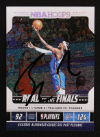 Shai Gilgeous-Alexander Signed 2024-25 Hoops Road to the Finals First Round Recap #1 (PSA) at PristineAuction.com