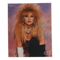 Nancy Wilson Signed 8x10 Photo with Band Logo Sketch (Beckett) at PristineAuction.com