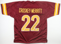 Jacory Croskey-Merritt Signed Jersey (JSA) at PristineAuction.com