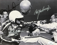 Donnie Allison, Bobby Allison & Cale Yarborough Signed NASCAR 8x10 Photo (JSA) at PristineAuction.com