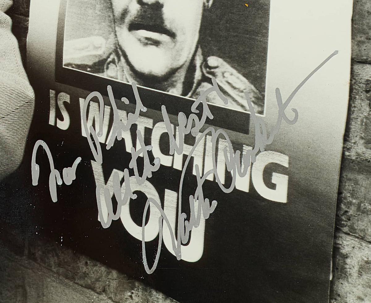 Walter Cronkite Signed 8x10 Photo Inscribed "All The Best" (Beckett) at PristineAuction.com Walter Cronkite Signed 8x10 Photo Inscribed "All The Best" (Beckett) at PristineAuction.com