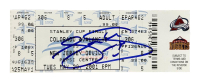 Joe Sakic Signed Avalanche 2001 Stanley Cup Game 2 Ticket (JSA) at PristineAuction.com