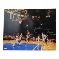 Christian Laettner Signed Duke Blue Devils 16x20 Photo Inscribed "The Shot 3/28/92" (JSA) at PristineAuction.com