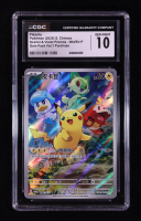 Pikachu 2025 Pokemon Scarlett & Violet Promos Gem Pack Vol. 1 Simplified Chinese #004 Holo (CGC 10) at PristineAuction.com