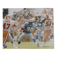 Barry Sanders Signed Lions 16x20 Photo (Schwartz) at PristineAuction.com