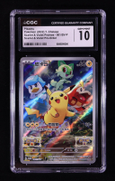 Pikachu 2022 Pokemon Scarlett & Violet Promos Traditional Chinese #001 Holo (CGC 10) at PristineAuction.com