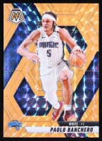 Paolo Banchero 2024-25 Panini Mosaic Mosaic Orange Fluorescent #1 #23/25 at PristineAuction.com