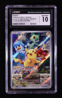 Pikachu 2022 Pokemon Scarlett & Violet Promos Traditional Chinese #001 Holo (CGC 10) at PristineAuction.com