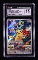 Pikachu 2022 Pokemon Scarlett & Violet Promos Traditional Chinese #001 Holo (CGC 10) at PristineAuction.com