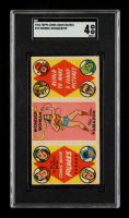 Babe Ruth / Wonder Woman 1966 Topps Comic Book Foldees #12 (SGC 4) at PristineAuction.com
