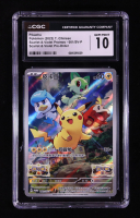 Pikachu 2022 Pokemon Scarlett & Violet Promos Traditional Chinese #001 Holo (CGC 10) at PristineAuction.com