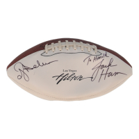Jack Ham & OJ Anderson Signed NFL Football Inscribed "To Harold" (JSA) at PristineAuction.com