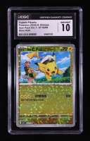 Captain Pikachu 2025 Pokemon Gem Pack Vol.1 Simplified Chinese #0703 Stars Holo (CGC 10) at PristineAuction.com