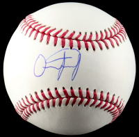 Eduardo Quintero Signed OML Baseball (Beckett) at PristineAuction.com
