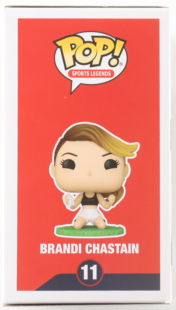 Brandi Chastain Signed "Team USA" #11 Funko Pop! Inscribed "USA" (Schwartz) at PristineAuction.com Brandi Chastain Signed "Team USA" #11 Funko Pop! Inscribed "USA" (Schwartz) at PristineAuction.com