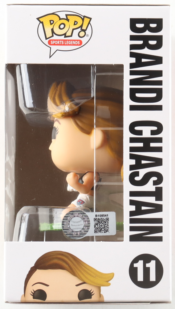 Brandi Chastain Signed "Team USA" #11 Funko Pop! Inscribed "USA" (Schwartz) at PristineAuction.com Brandi Chastain Signed "Team USA" #11 Funko Pop! Inscribed "USA" (Schwartz) at PristineAuction.com