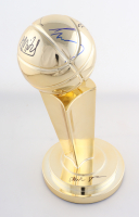 2025 Thunder | Replica NBA Finals Trophy Signed by (5) with Shai Gilgeous-Alexander at PristineAuction.com