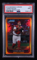 Yadier Molina 2012 Bowman Chrome Orange Refractors #78 #7/25 at PristineAuction.com