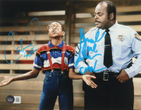 Jaleel White & Reginald VelJohnson Signed "Family Matters" 8x10 Photo Inscribed "Steve" & "Carl" (Beckett) at PristineAuction.com