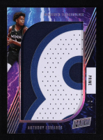 Anthony Edwards 2021-22 Panini Noir Jumbo Material Prime #32 #5/5 at PristineAuction.com