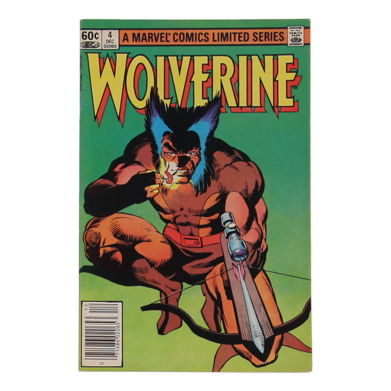 1982 "Wolverine" Issue #4 Marvel Comic Book at PristineAuction.com 1982 "Wolverine" Issue #4 Marvel Comic Book at PristineAuction.com
