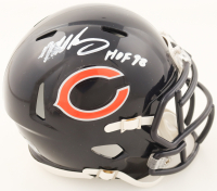 Mike Singletary Signed Bears Mini Helmet Inscribed "HOF 98" (Schwartz) at PristineAuction.com