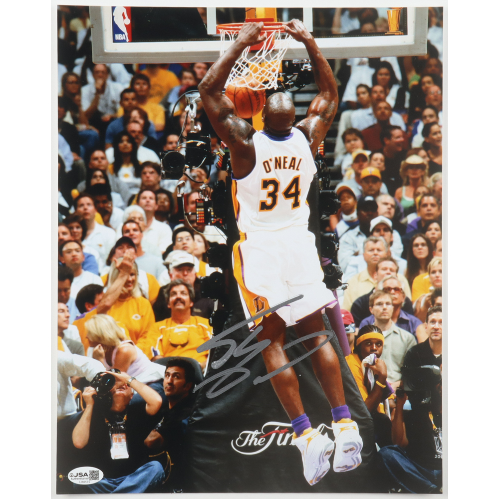 Shaquille O'Neal Signed Lakers 11x14 Photo (JSA) at PristineAuction.com