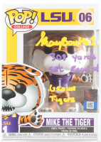 Kayshon Boutte Signed LSU #06 Mike The Tiger Funko Pop! Vinyl Figure Inscribed "308 Yds SEC Record" & "Geaux Tigers" (Beckett) at PristineAuction.com