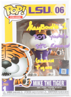 Kayshon Boutte Signed LSU #06 Mike The Tiger Funko Pop! Vinyl Figure Inscribed "308 Yds SEC Record" & "Geaux Tigers" (Beckett) at PristineAuction.com