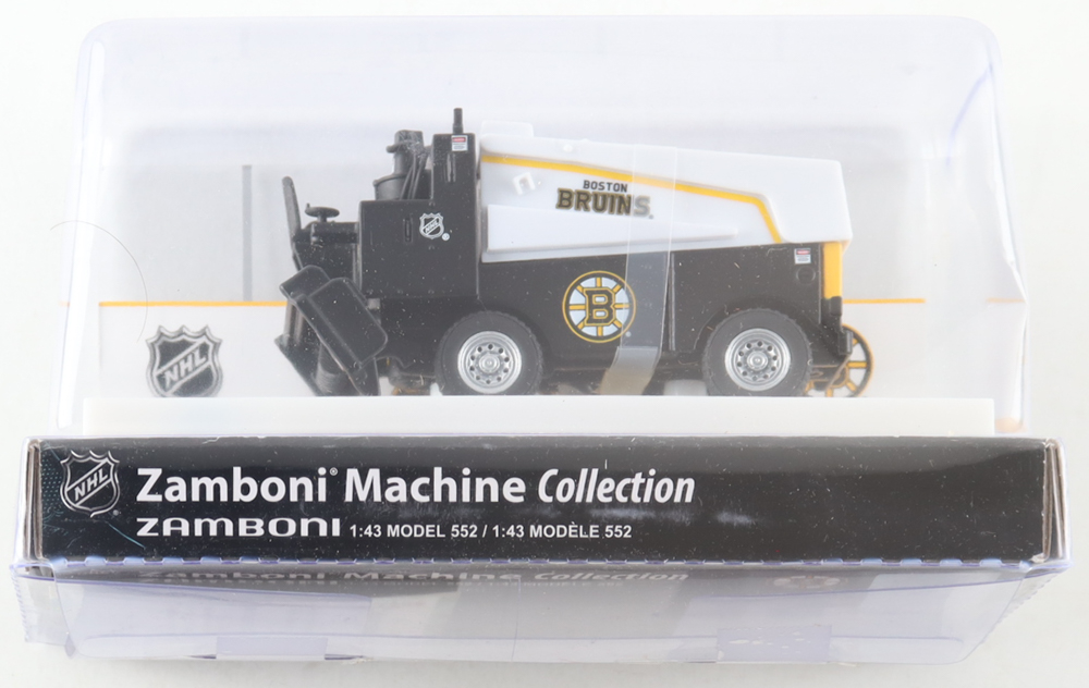 Adam Oates Signed 2023 Bruins Zamboni Machine Collection | 1:43 Diecast Zamboni Inscribed "HOF 12" (Schwartz) at PristineAuction.com Adam Oates Signed 2023 Bruins Zamboni Machine Collection | 1:43 Diecast Zamboni Inscribed "HOF 12" (Schwartz) at PristineAuction.com