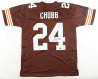 Nick Chubb Signed Jersey (Beckett) at PristineAuction.com