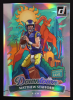 Matthew Stafford 2025 Donruss Downtown! Oversize #6 at PristineAuction.com
